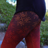 Native & Metis Capri Leggings: Fire Collection - Soul Curiosity