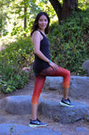 Native & Metis Capri Leggings: Fire Collection - Soul Curiosity