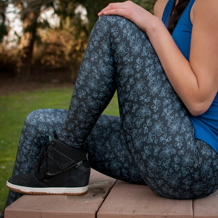 Native & Metis Leggings: Water Collection - Soul Curiosity