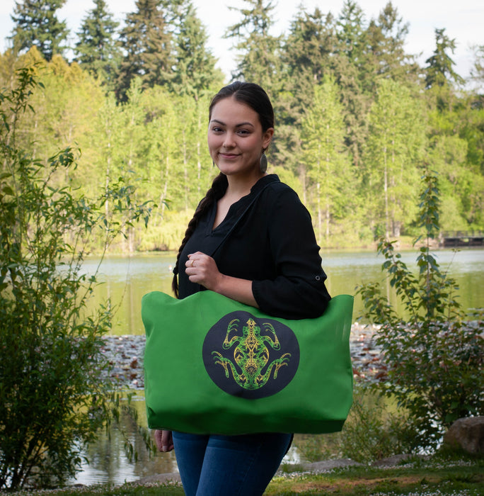 Tote: Messenger | Green