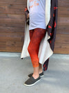 Native & Metis Capri Leggings: Fire Collection - Soul Curiosity