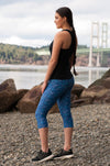 Native & Metis Capri Leggings: Water Collection - Soul Curiosity