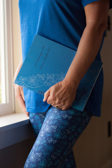 Native & Metis Capri Leggings: Water Collection - Soul Curiosity