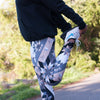 Native & Metis Geometric Floral Leggings: Air Collection - Soul Curiosity