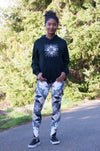 Native & Metis Unisex Cotton/Fleece Pullover Geometric Floral Hoodie: Air Collection - Soul Curiosity