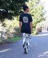 Native & Metis Unisex Tri-blend Star Floral Tee: Air Collection - Soul Curiosity