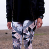 Native & Metis Geometric Floral Leggings: Air Collection - Soul Curiosity