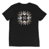 Native & Metis Unisex Tri-blend Star Floral Tee: Air Collection - Soul Curiosity