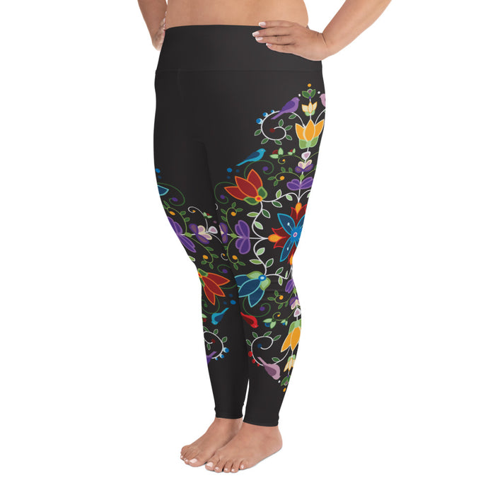 Curvy Leggings | Fire & Ice